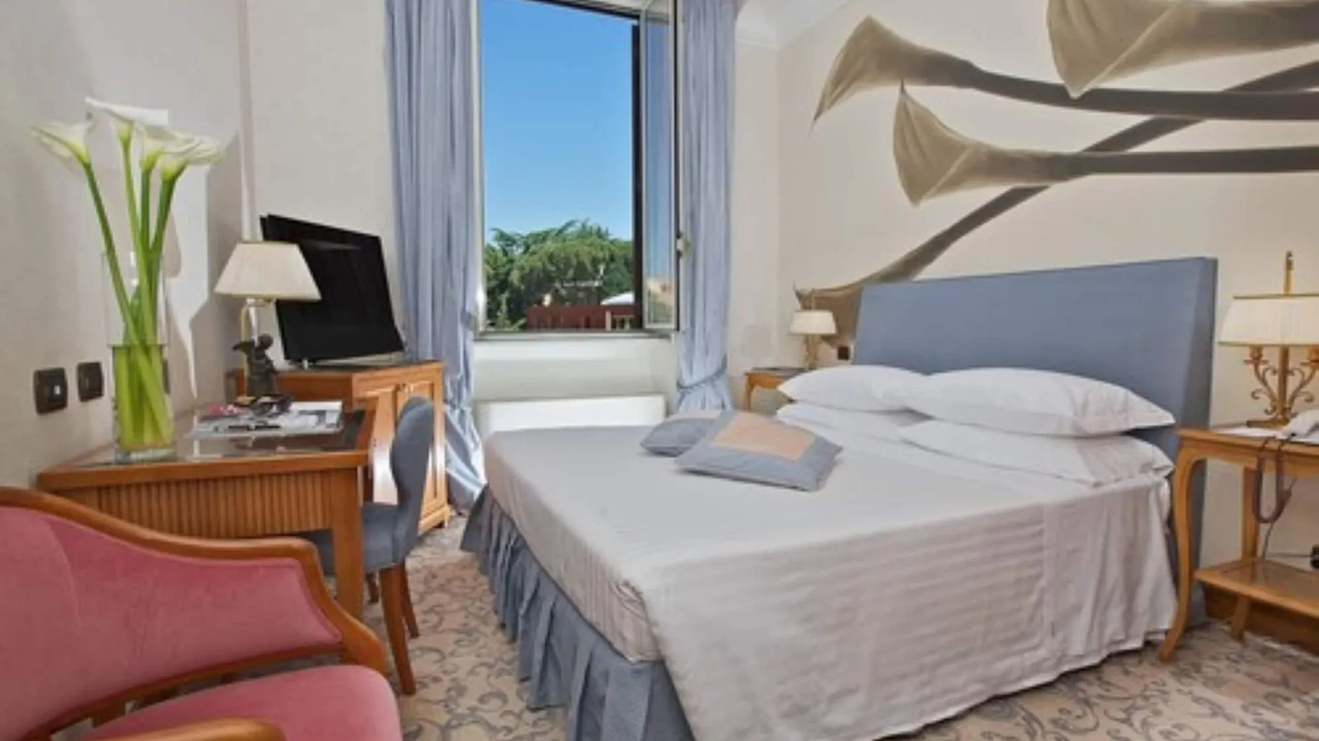 ***** Hotell Aldrovandi Villa Borghese Rom Italien